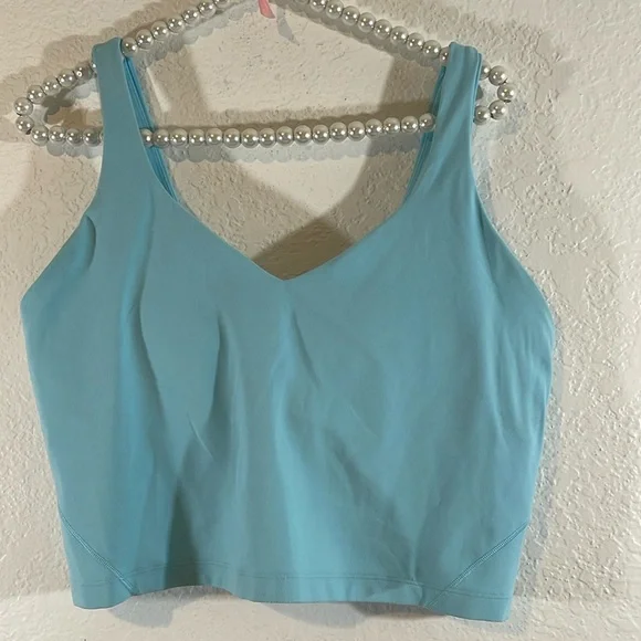 LULULEMON Align Tank Top Light Blue Size 14 - Picture 3 of 8